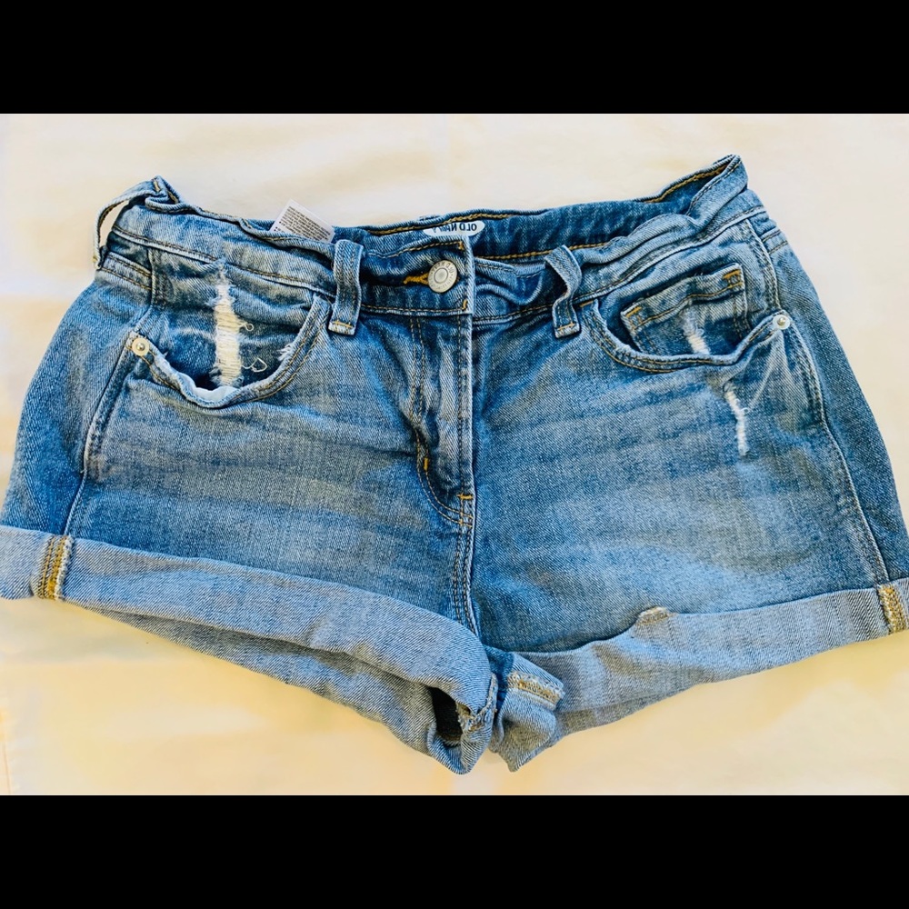 OldNavy Distressed Boyfreind shorts.